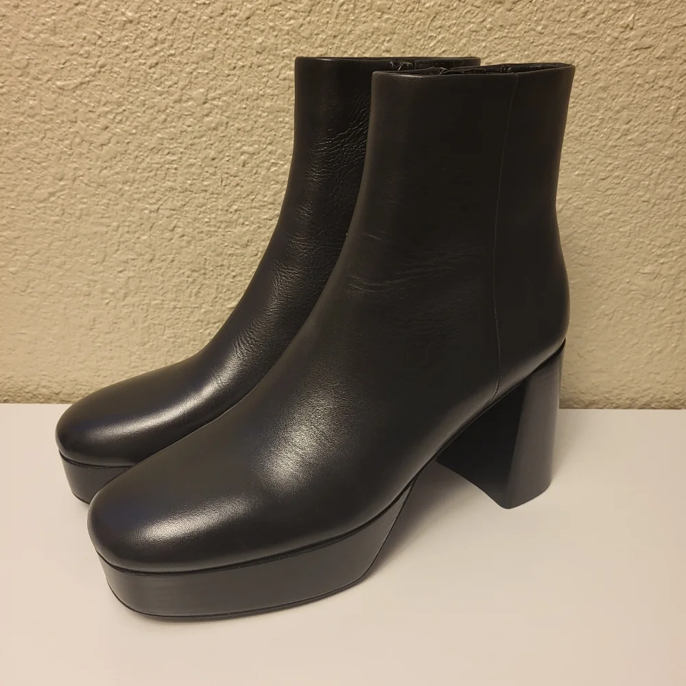 NWOB Vaneli Black Valeke Heeled Booties Size 10N